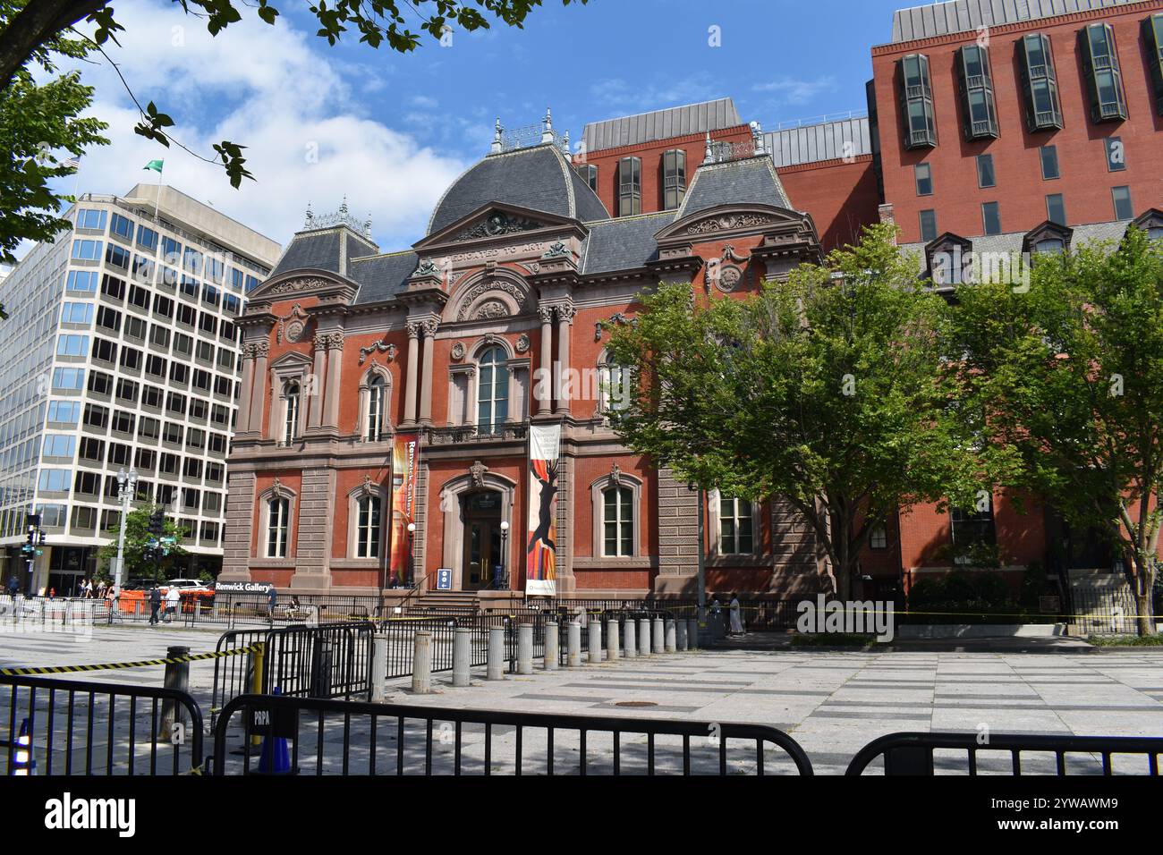 Washington D.C., USA - 2. September 2024 - Renwick Gallery des Smithsonian American Art Museum. Stockfoto