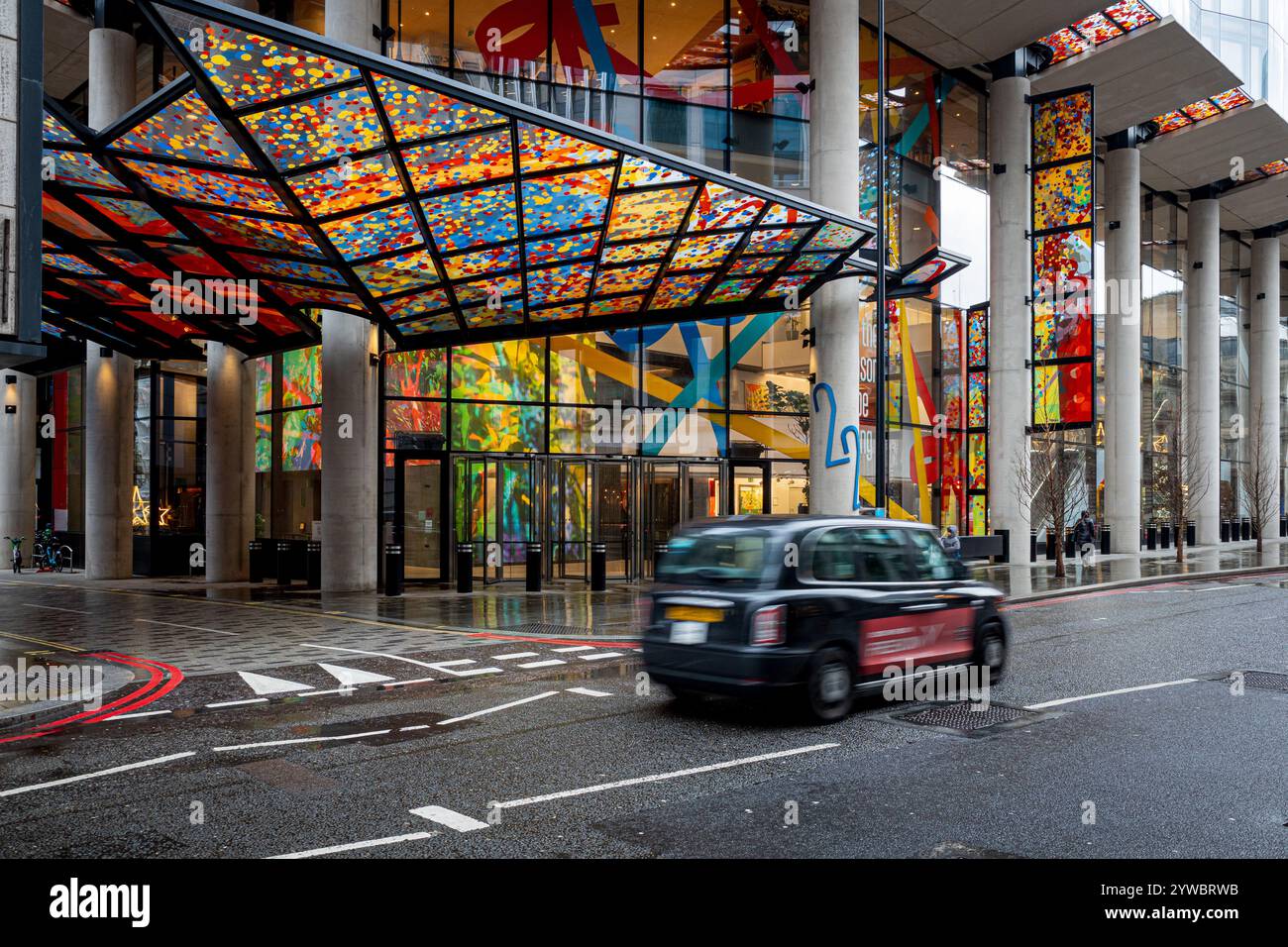 22 Bishopsgate alias Twentytwo in 22 Bishopsgate im City of London Financial District. Eröffnet 2020, 278m m groß, Architects PLP Architecture. Stockfoto 22 Bishopsgate alias Twentytwo in 22 Bishopsgate im City of London Financial District. Eröffnet 2020, 278m m groß, Architects PLP Architecture. Stockfoto