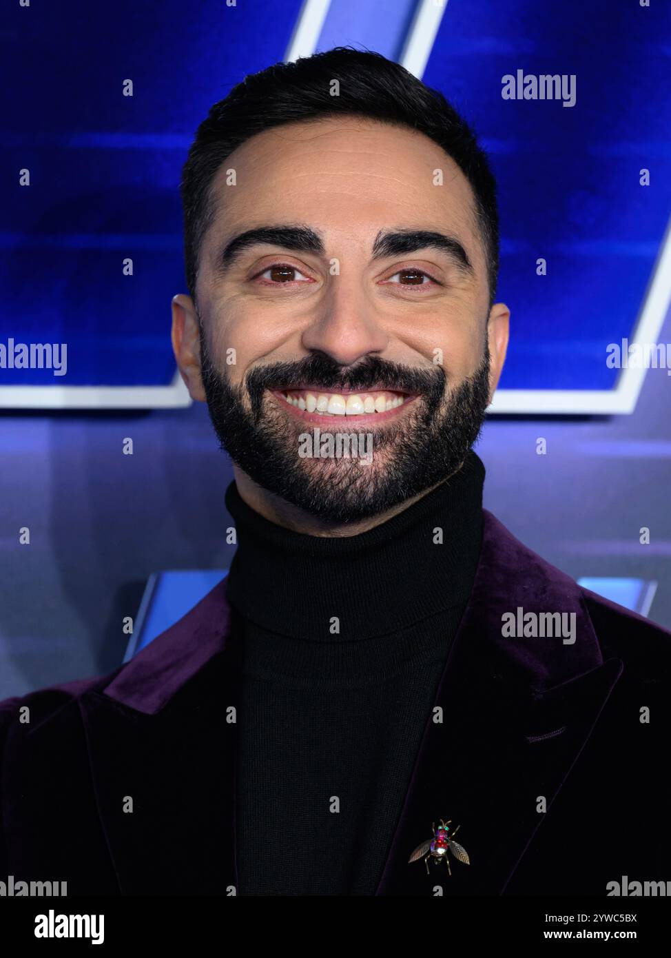 London, Großbritannien. Dezember 2024. Lee Majdoub kommt an der Sonic the Hedgehog UK Premiere, Cineworld, Leicester Square. Quelle: Doug Peters/EMPICS/Alamy Live News Stockfoto