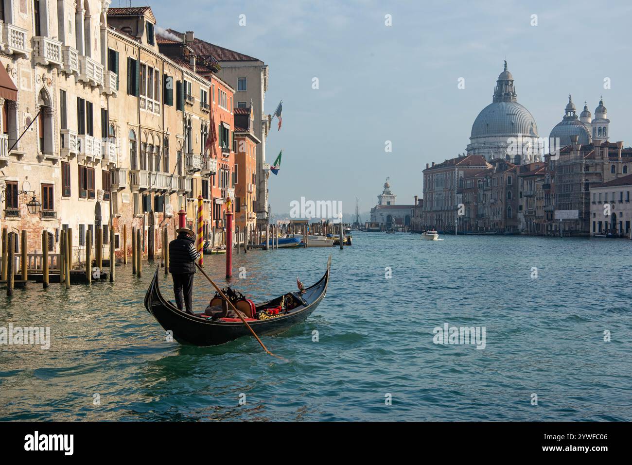 Canal Grande Venedig Stockfoto