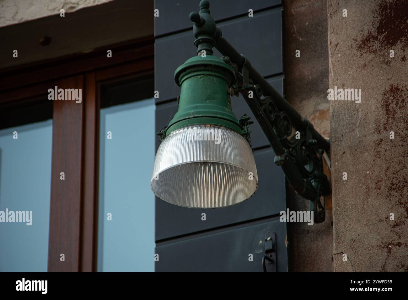 Straßenlaterne in Venedig Stockfoto