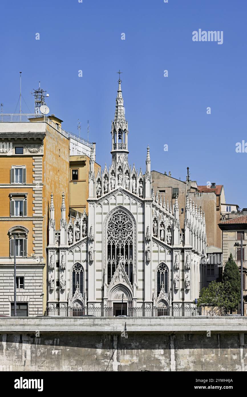 Kirche Sacro Cuore di Gesu in Prati, Rom, Latium, Mittelitalien, Italien, Europa Stockfoto