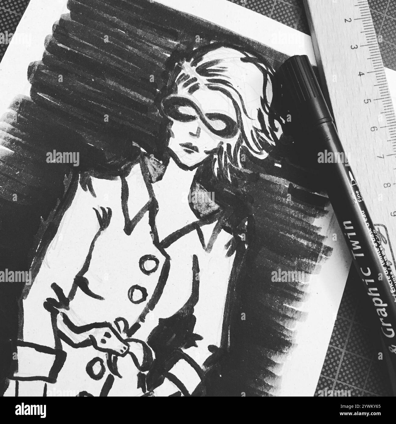 Mustergrafik Stockfoto