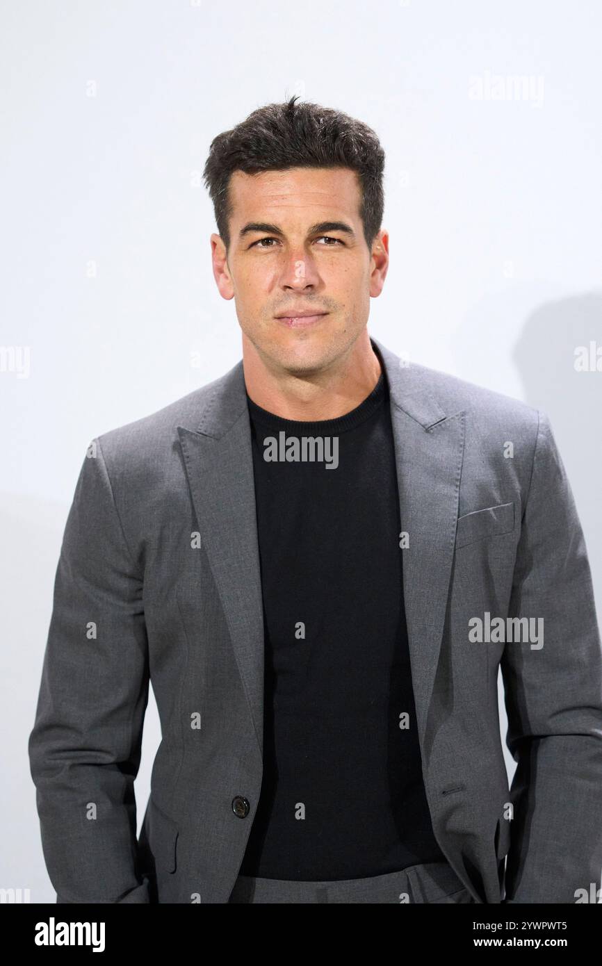 Madrid. Spanien. 20241211 besuchte Mario Casas am 11. Dezember 2024 die Esquire Men of the Year 2024 bei Real Fabrica de Tapices in Madrid Stockfoto