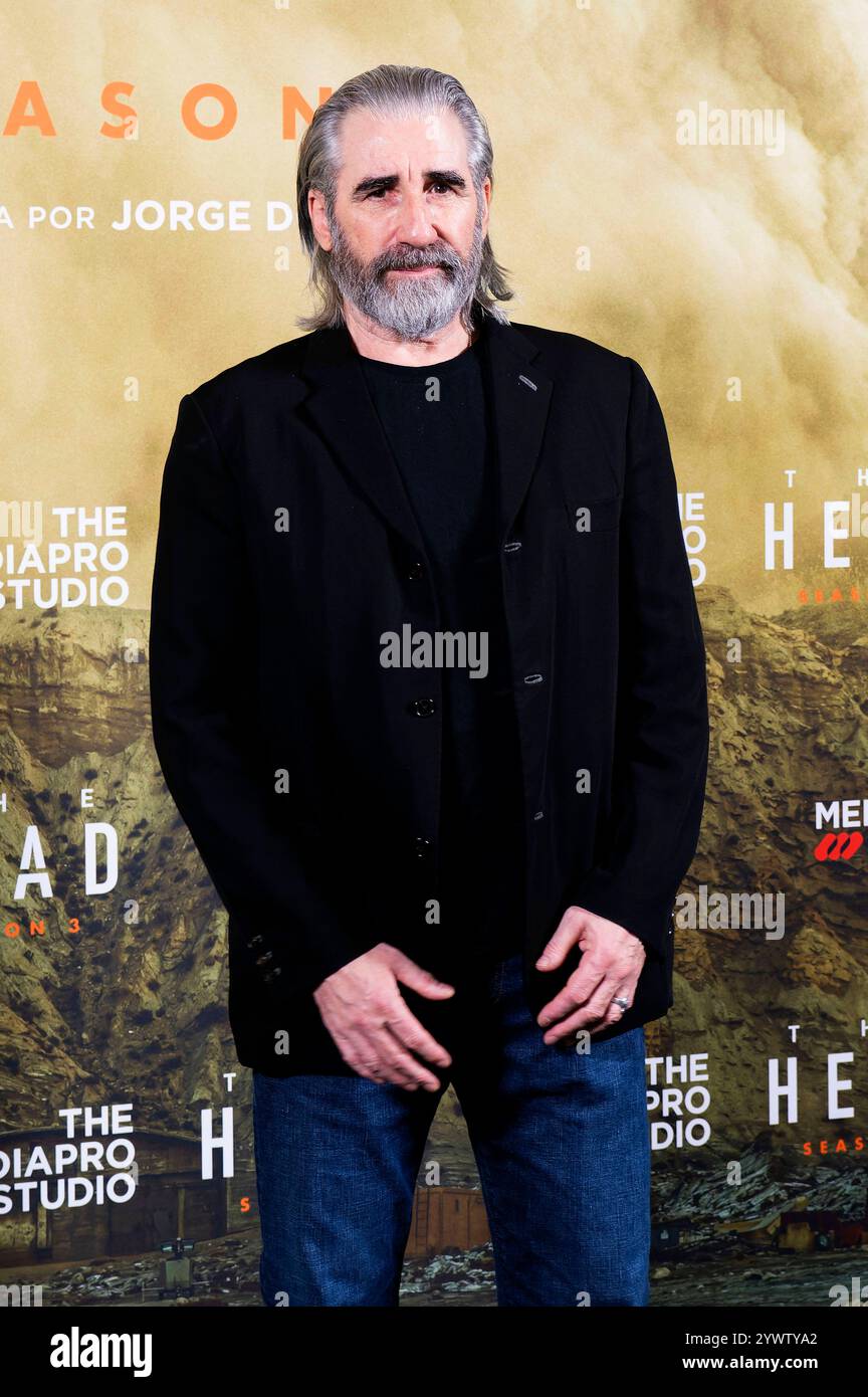 John Lynch beim Photocall zur 3. Staffel der HBO Asia Serie The Head im Hotel Thompson. Madrid, 11.12.2024 *** John Lynch beim Fotobesuch für Staffel 3 der HBO Asia-Serie The Head im Hotel Thompson Madrid, 11 12 2024 Foto:xDyDxFotografosx/xFuturexImagex Head 4226 Stockfoto