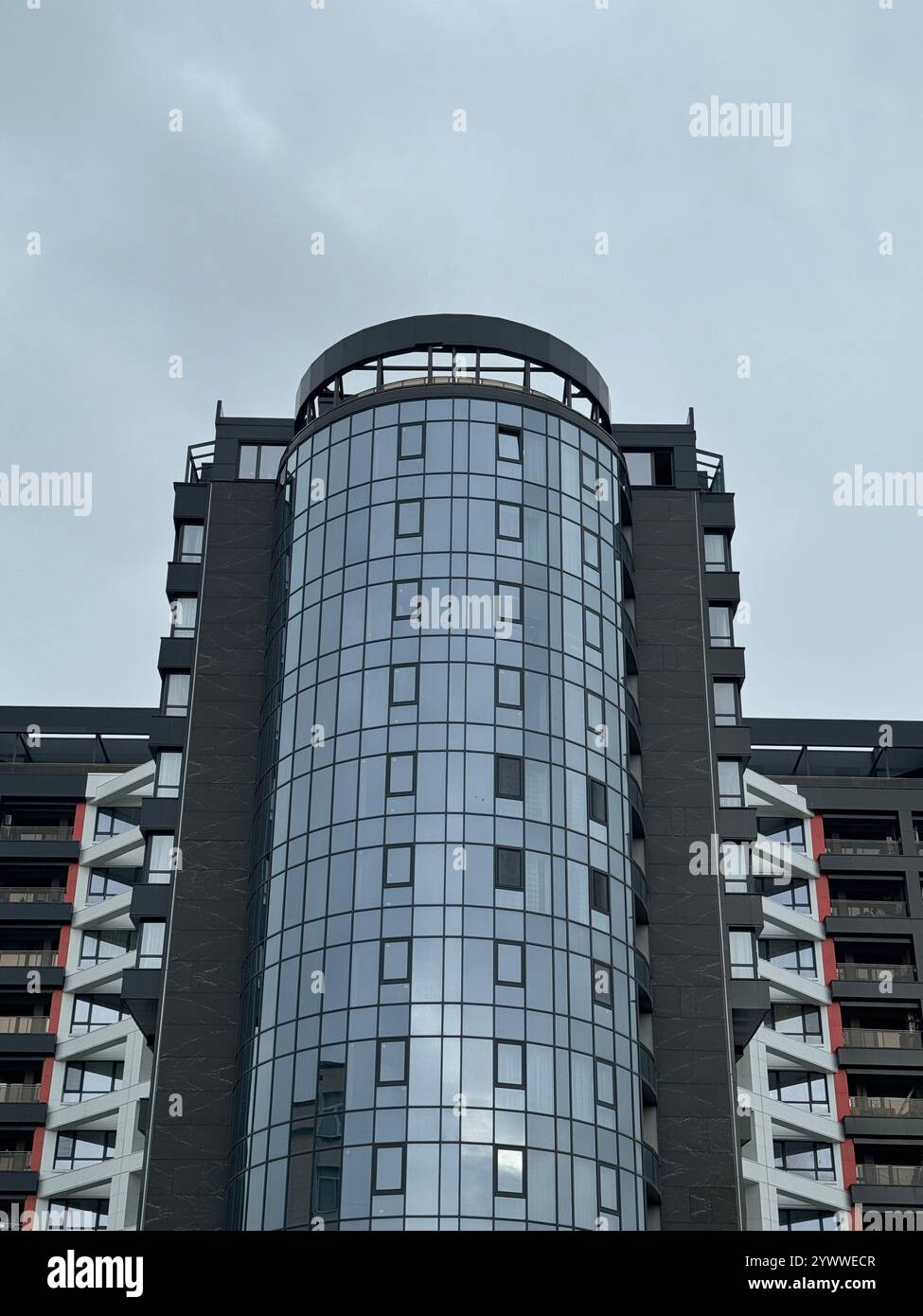 Buildin, Architektur, Bürogebäude - Smartphone-aufgenommenes Stockfoto