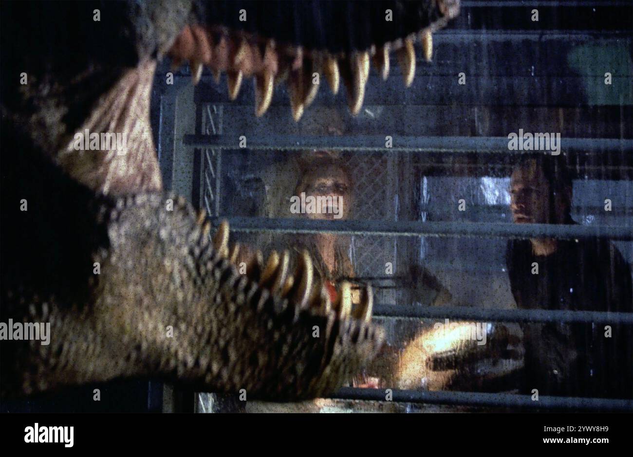 THE LOST WORLD: JURASSIC PARK 1997 Universal Pictures Film mit Jeff Goldblum und Julianne Moore Stockfoto