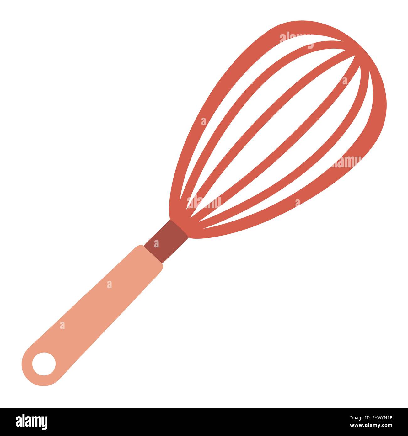 Farbenfrohe Kitchen Whisk Icon Stock Vektor