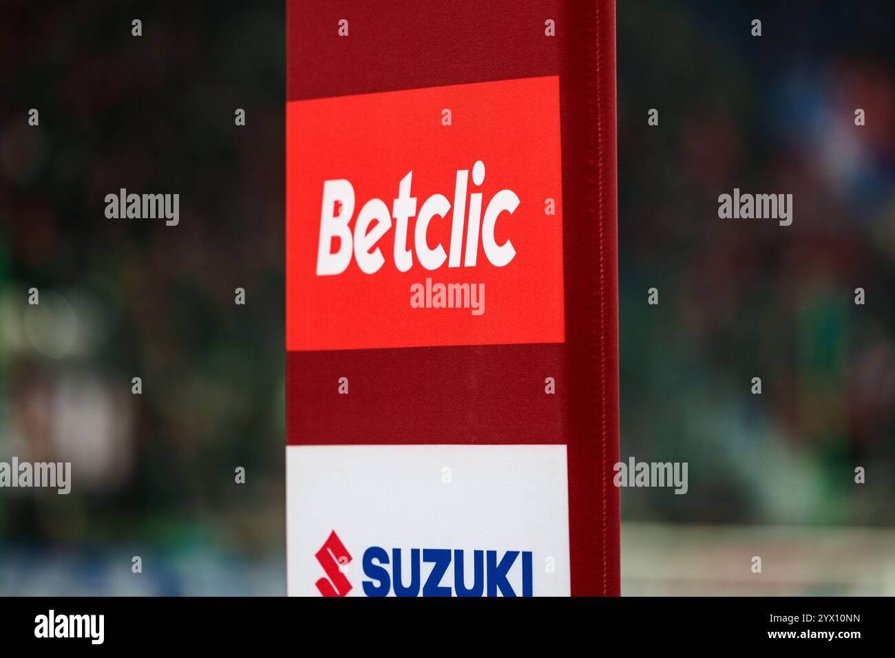 Krakau, Polen, 12. Dezember 2024, Ein Fußballspiel im 7. Spieltag der polnischen 1. Liga zwischen Wisla Krakau und Miedz Legnica, OP: betclic, suzuki Stockfoto