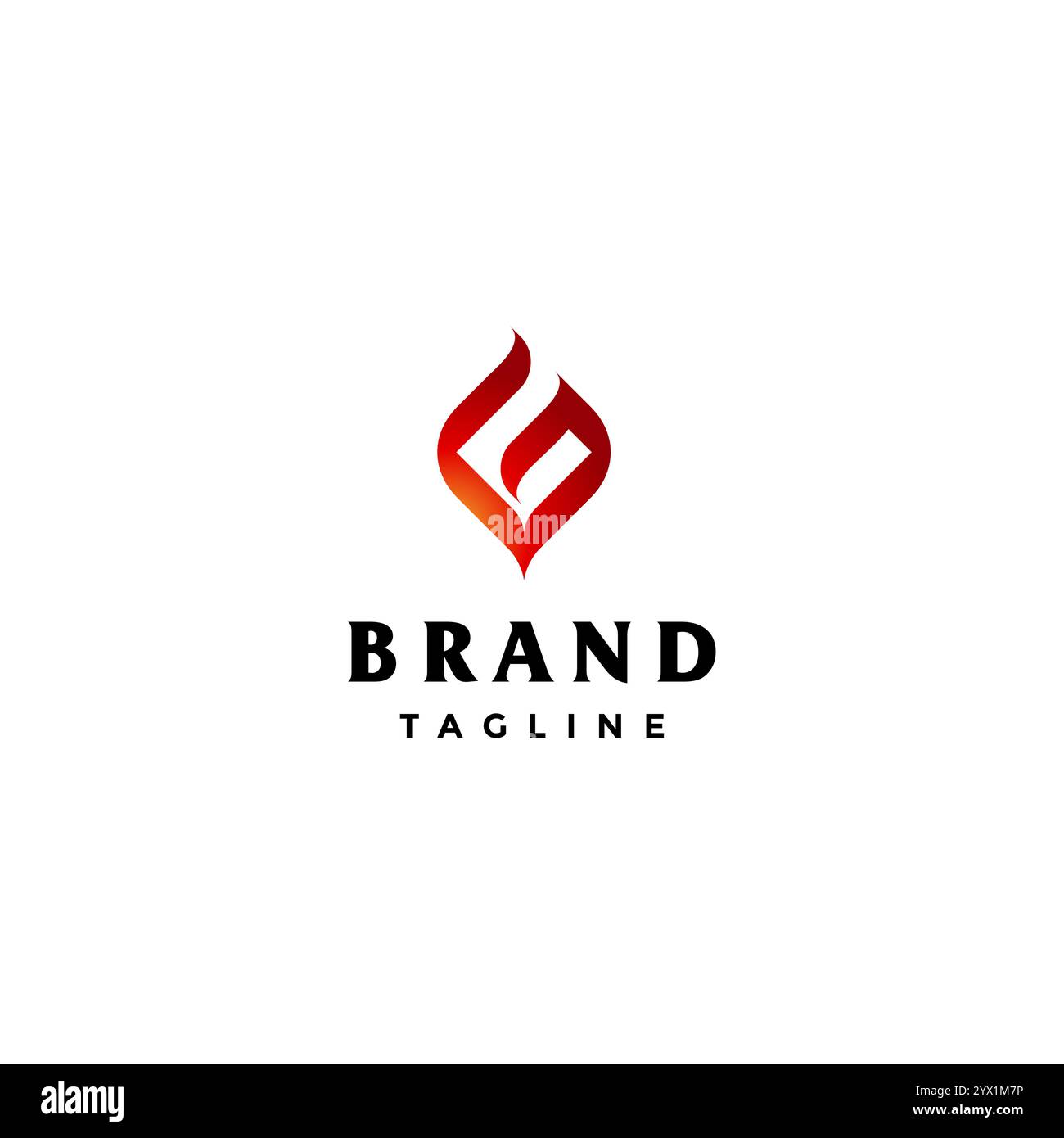 Design des ersten Buchstaben G Flame Logos. Einfaches G-Logo mit feurigem Buchstaben. Stock Vektor