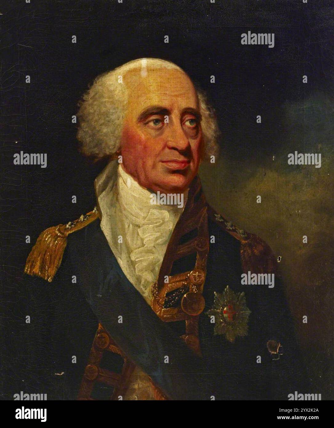 Daniel Orme (c.1766-c.1832) (Stil) – Admiral Richard Howe (1726–1799) Stockfoto
