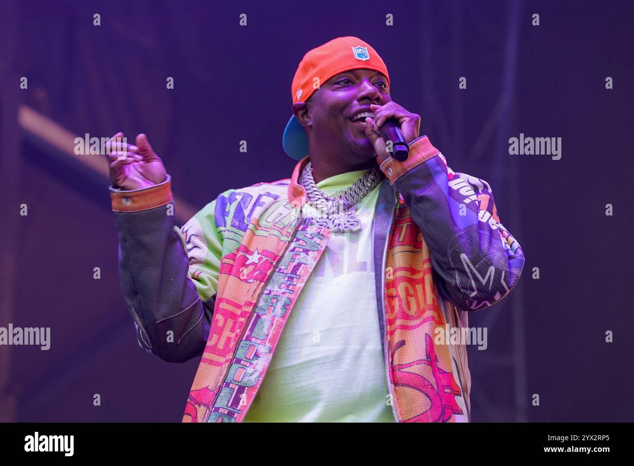 Mason Betha (Mase) tritt während eines Musicfestes am 27. Oktober 2024 in Atlanta, Georgia, USA auf. (Foto: Julia Beverly/Alamy Live News) Stockfoto