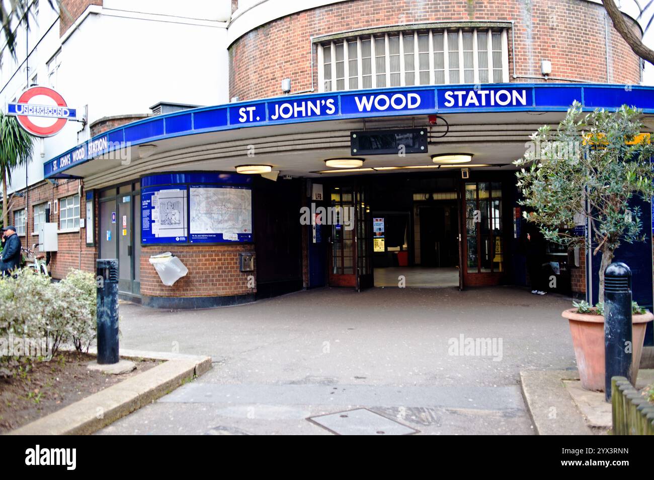 U-Bahn-Station St Johns Wood, St Johns Wood, London, England Stockfoto