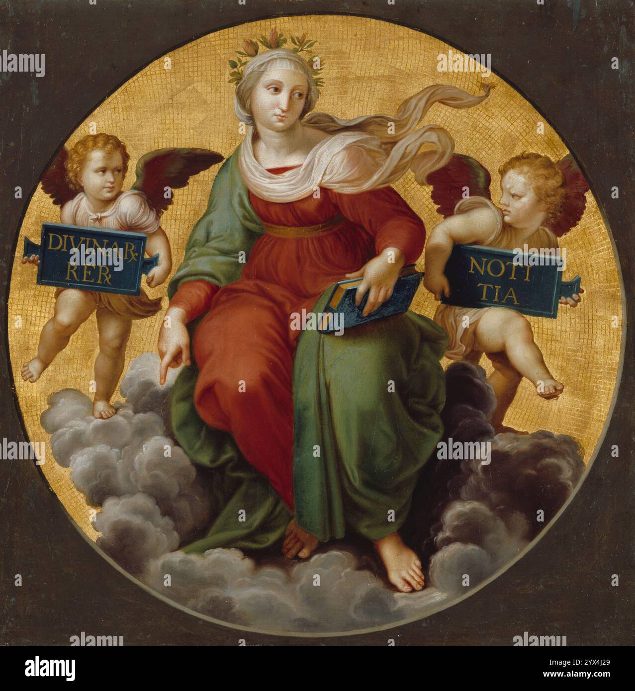Theologie, Ende des 18. Jahrhunderts. Stockfoto