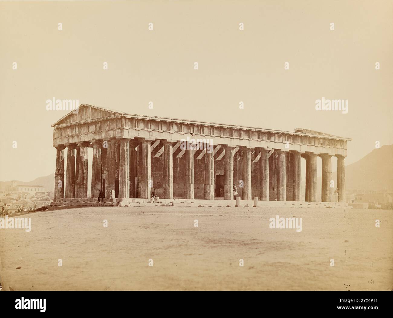Hephaistion, Athen, 1870-1879. Stockfoto