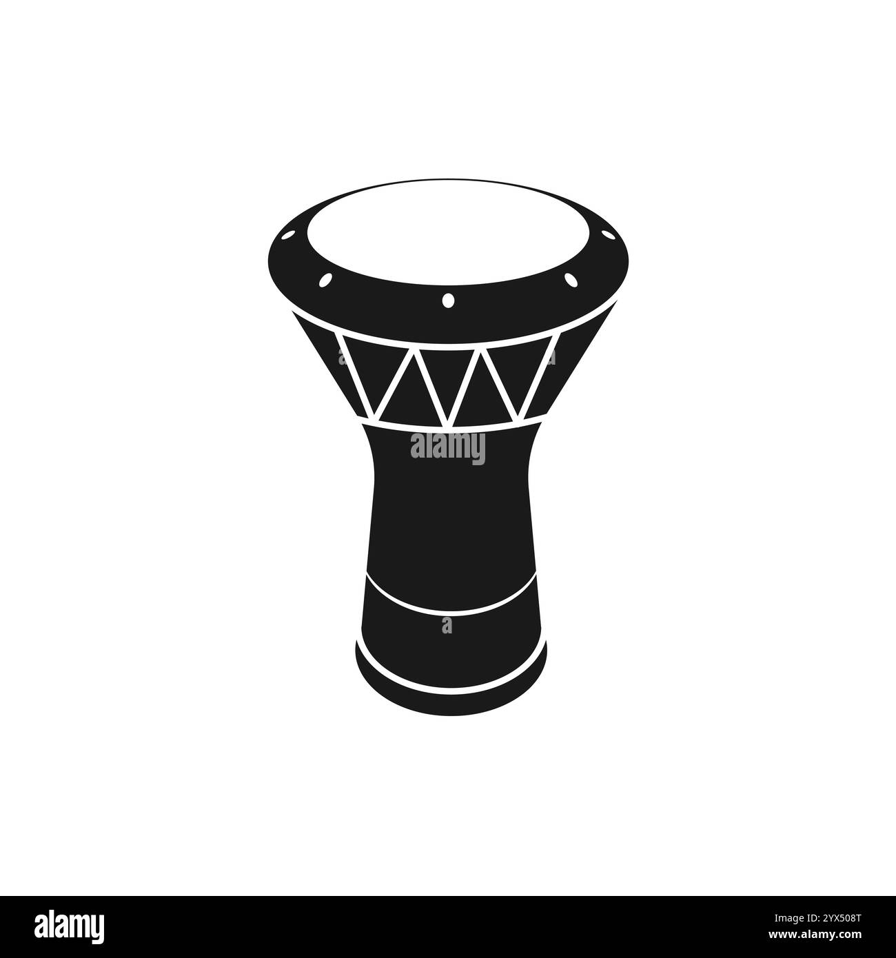 Darbuka Icon Vektor Illustration Design Stock Vektor