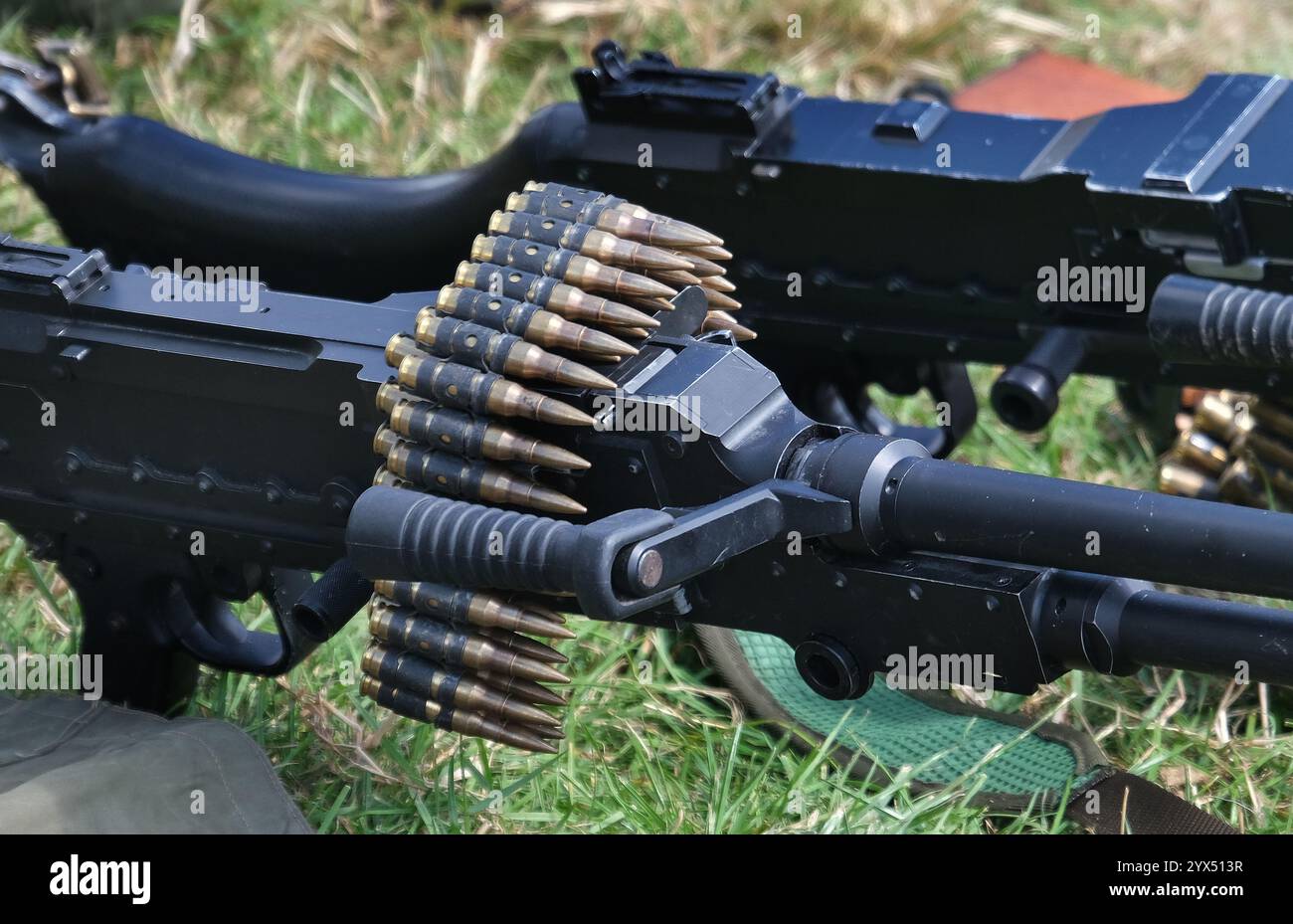 Das MG 42 ist ein luftgekühltes Mehrzweckmaschinengewehr, das von der Wehrmacht und der Waffen-SS eingesetzt wird Stockfoto