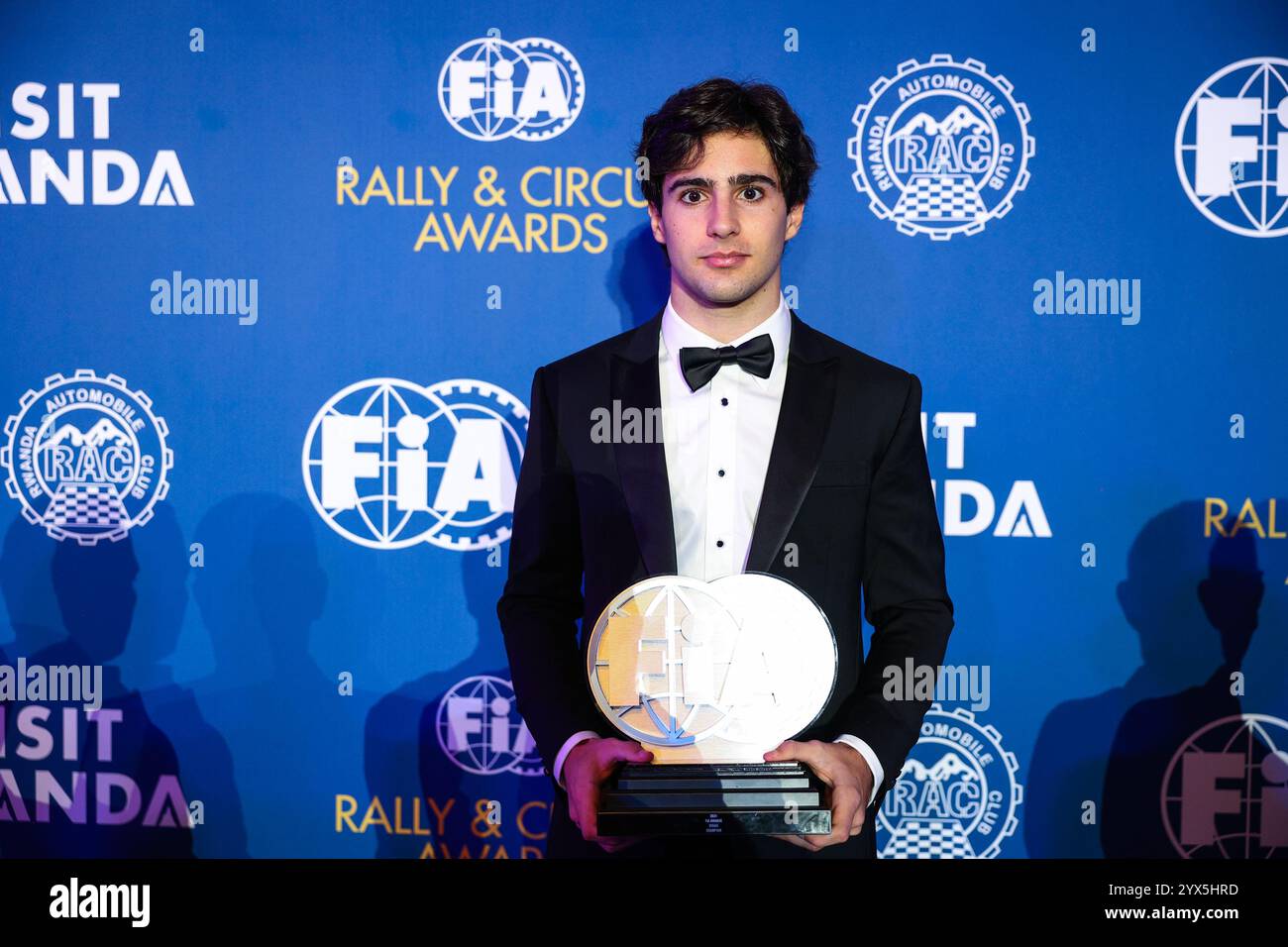 CAMARA Rafael, Formel-Regional-Europameisterschaft von Alpine zertifiziert durch FIA-Sieger, Porträt während der FIA Rally and Circuit Awards 2024 am 13. Dezember 2024 im Kigali Convention Centre in Kigali, Ruanda Stockfoto