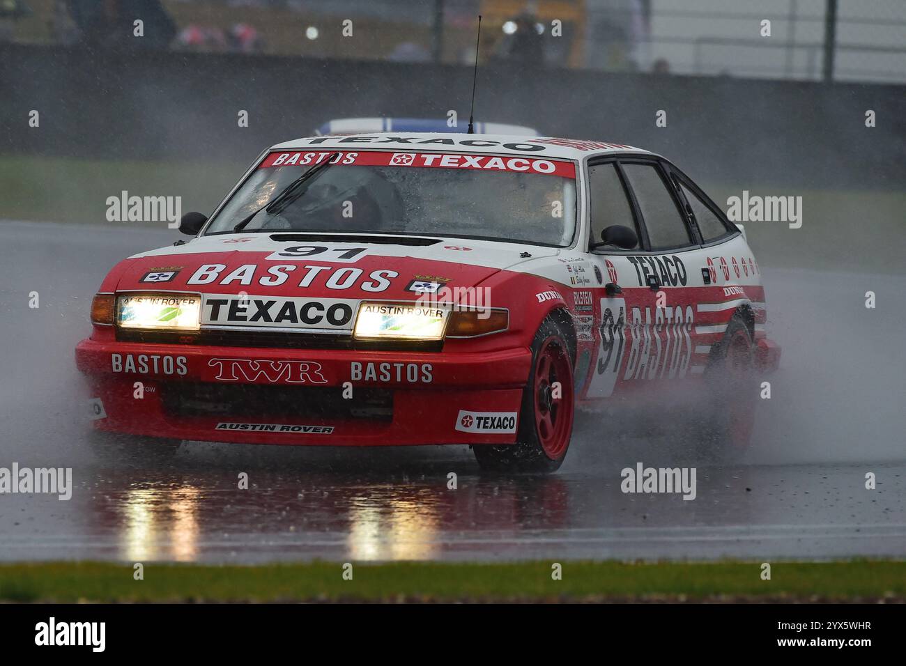 Shane Brereton, Rover 3500 SD1, Adrian Flux Trophy für MRL Historic Touring Car Challenge, ursprünglich für fünfzig Minuten Rennen mit Opt Stockfoto