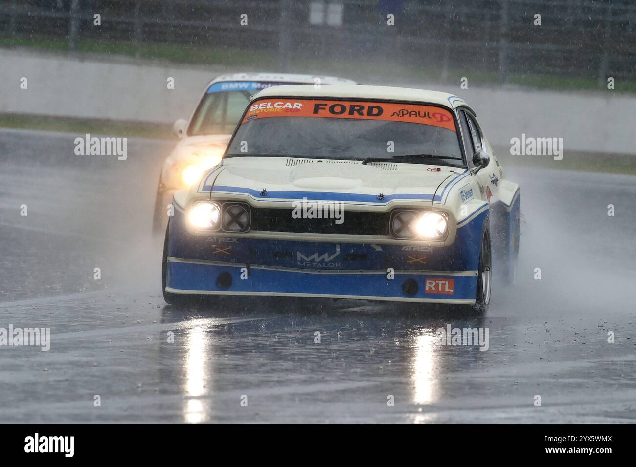 Wim Kuijl, Ford Capri RS 3100, Adrian Flux Trophy für MRL Historic Touring Car Challenge, ursprünglich für fünfzig Minuten Rennen mit einem Opti geplant Stockfoto