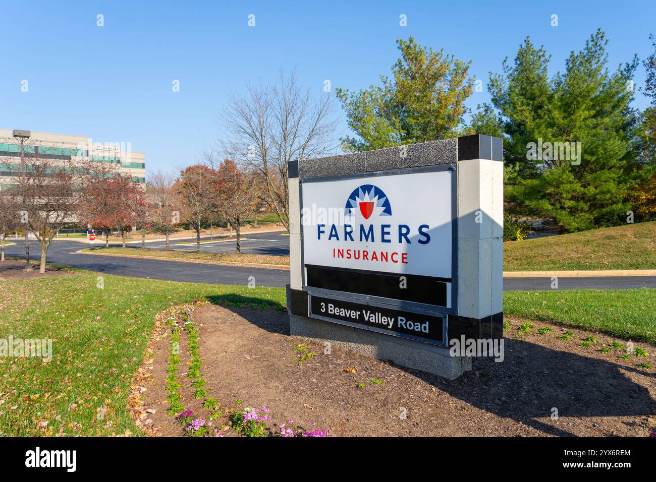 Farmers Insurance Office in Wilmington, DE, USA Stockfoto