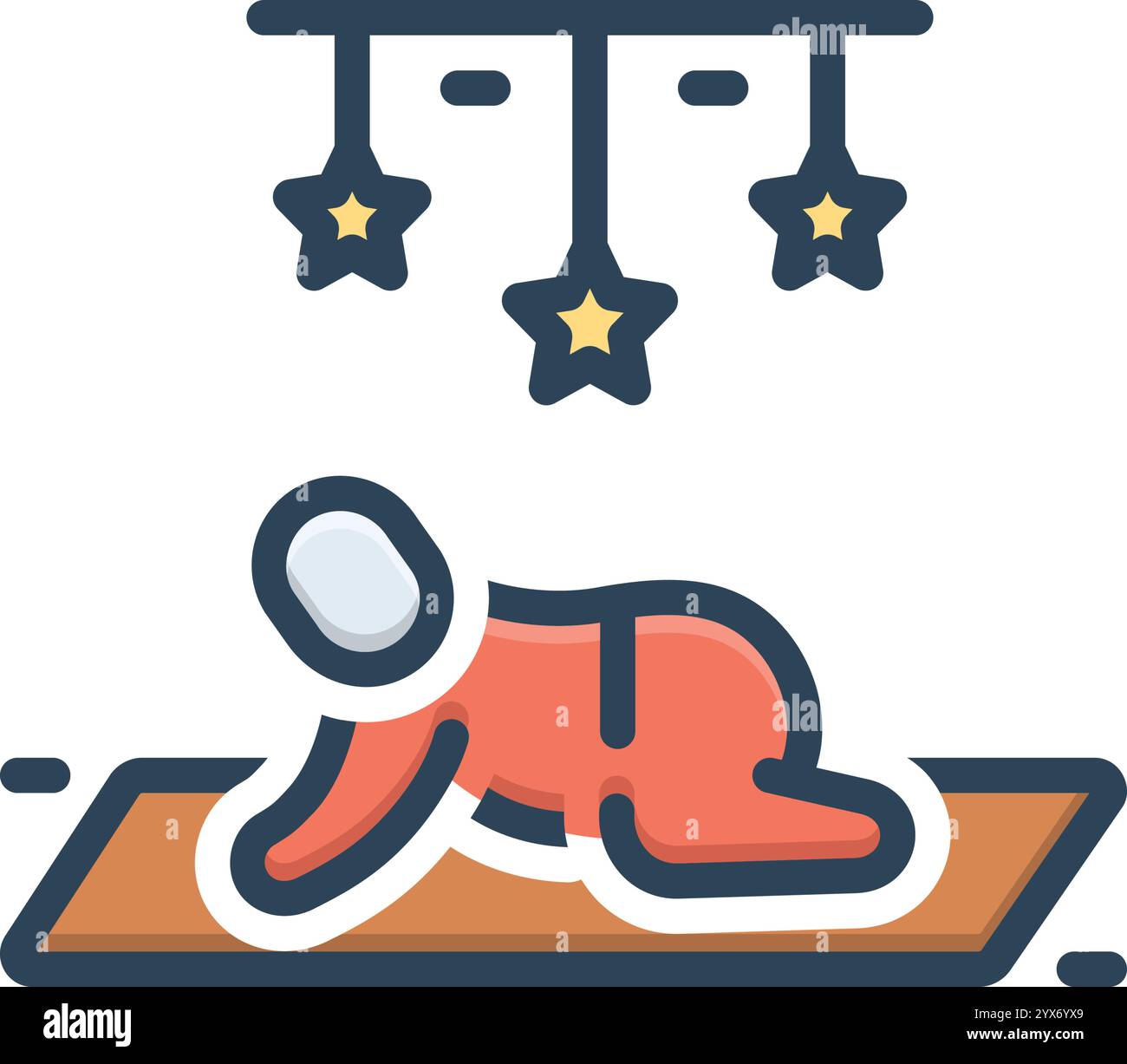 Symbol für Baby, Nachkommen Stock Vektor