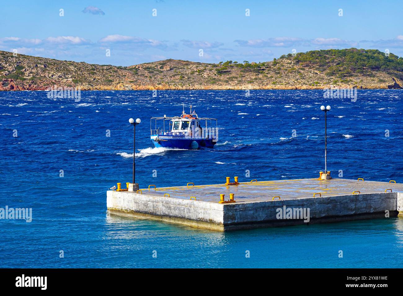 Die Insel Kalymnos auf den Dodekanesischen Inseln, Griechenland, Ägäis Stockfoto