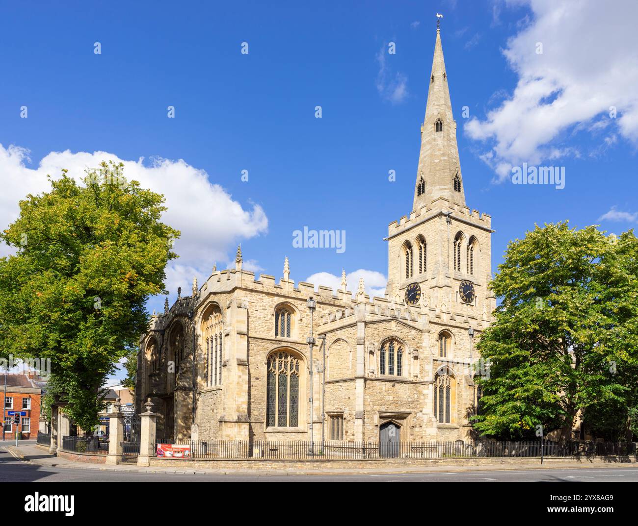 Bedford St Paul's Church Bedford St Paul's Square Stadtzentrum Bedfordshire England Großbritannien GB Europa Stockfoto