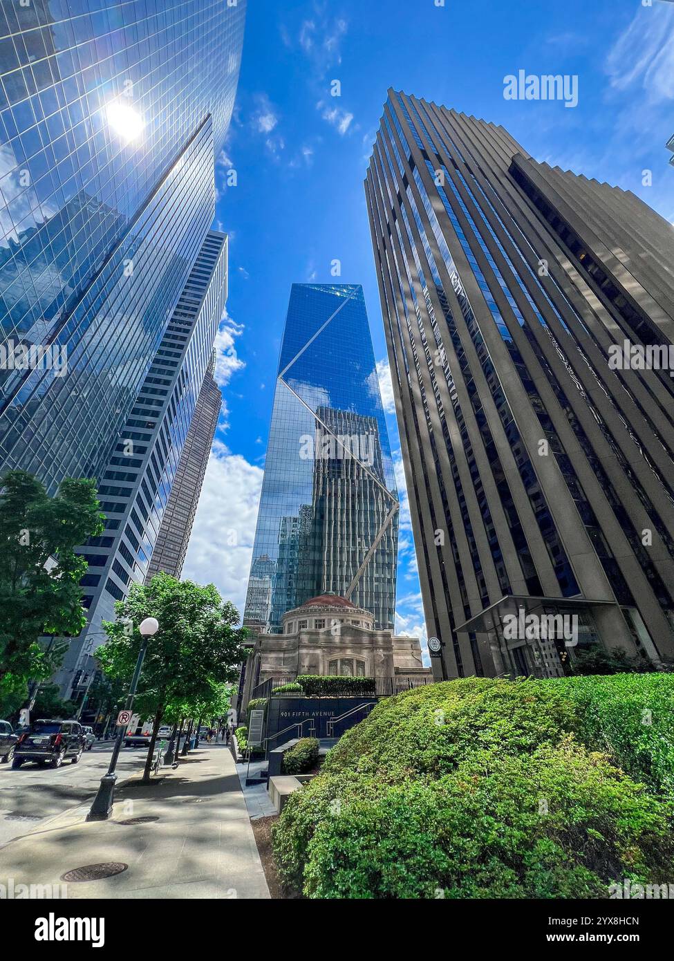 Seattle, Washington - Smartphone-aufgenommenes Stockfoto