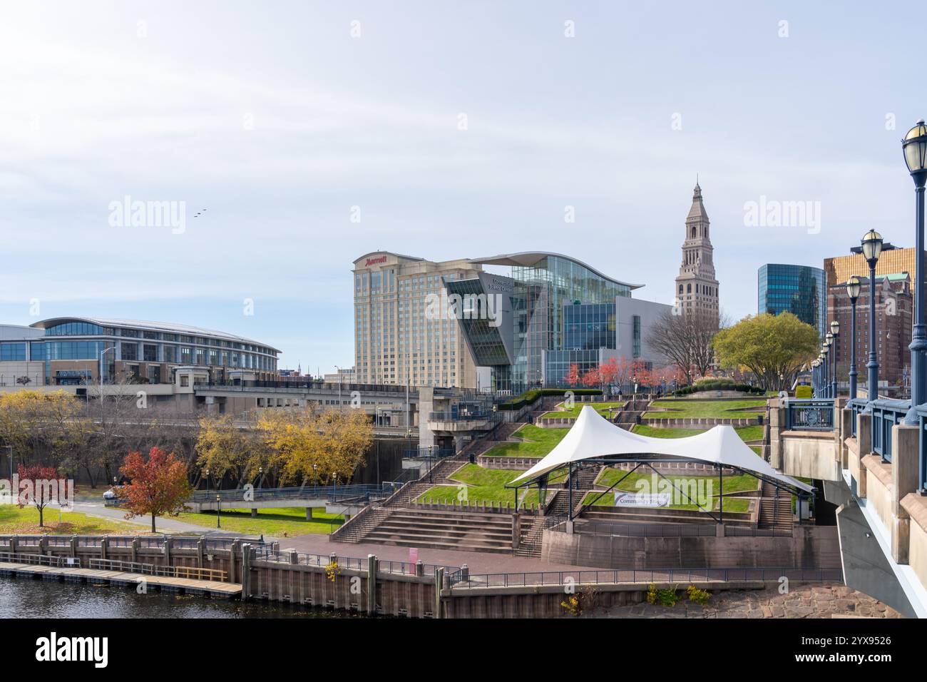 Connecticut Science Center in Hartford, Connecticut, USA Stockfoto
