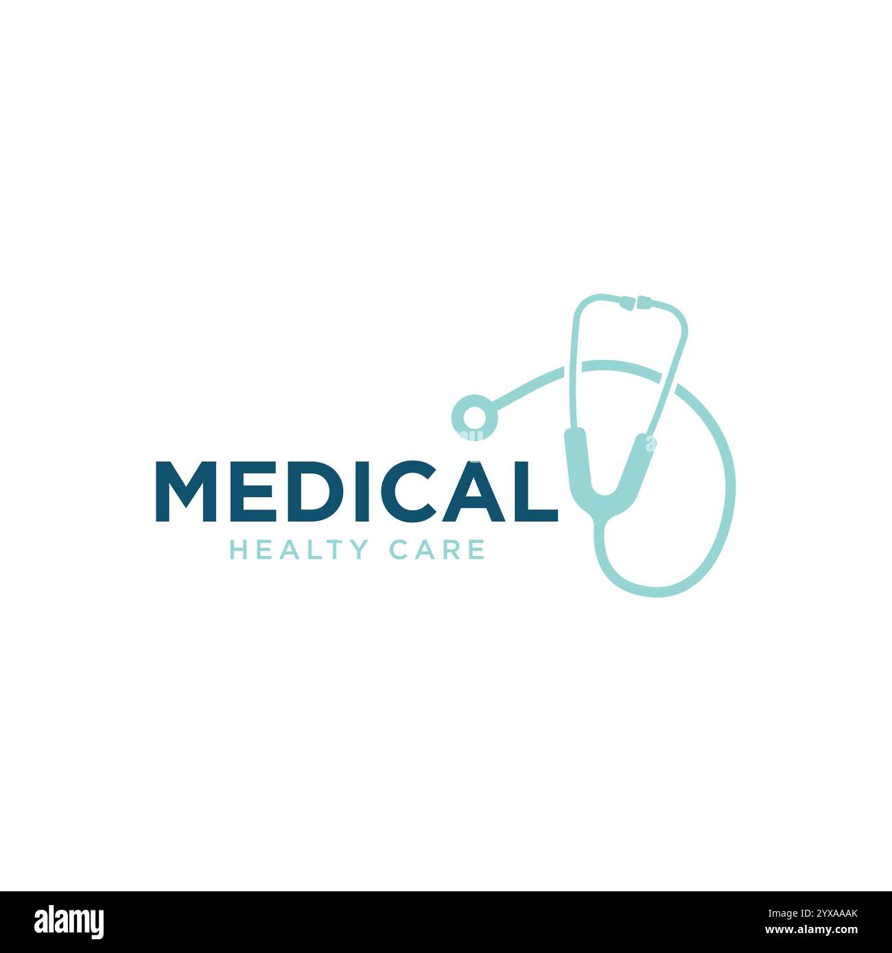 Arzt Büro medizinische Gesundheitspflege Logo Design Stock Vektor