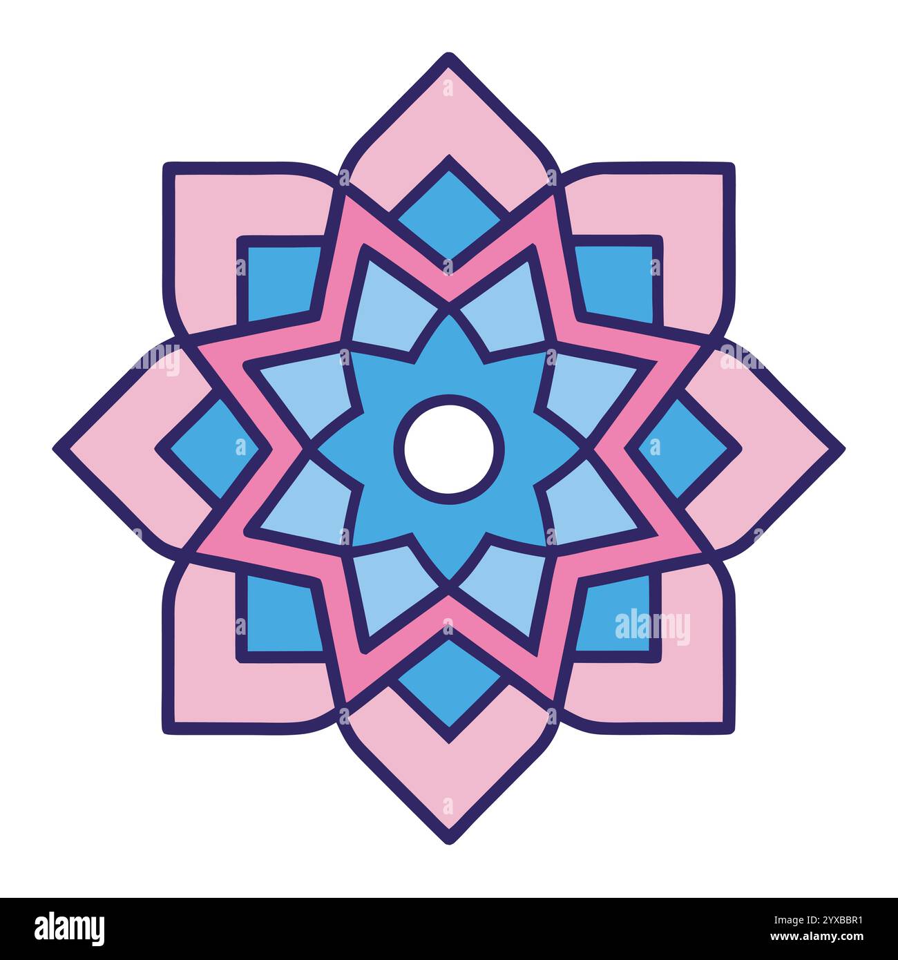 Islamisches Muster – hochwertige geometrische, dekorative und nahtlose Designs für Kunst, Architektur und Inneneinrichtung, islamisches Buchcover. Stock Vektor