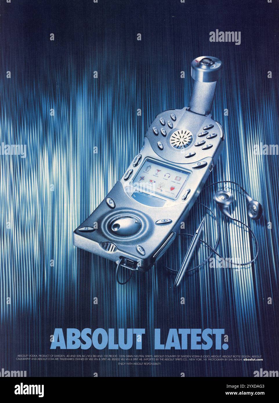 Vintage Playboy Magazin, Oktober 2002 Ausgabe Werbung, USA Stockfoto