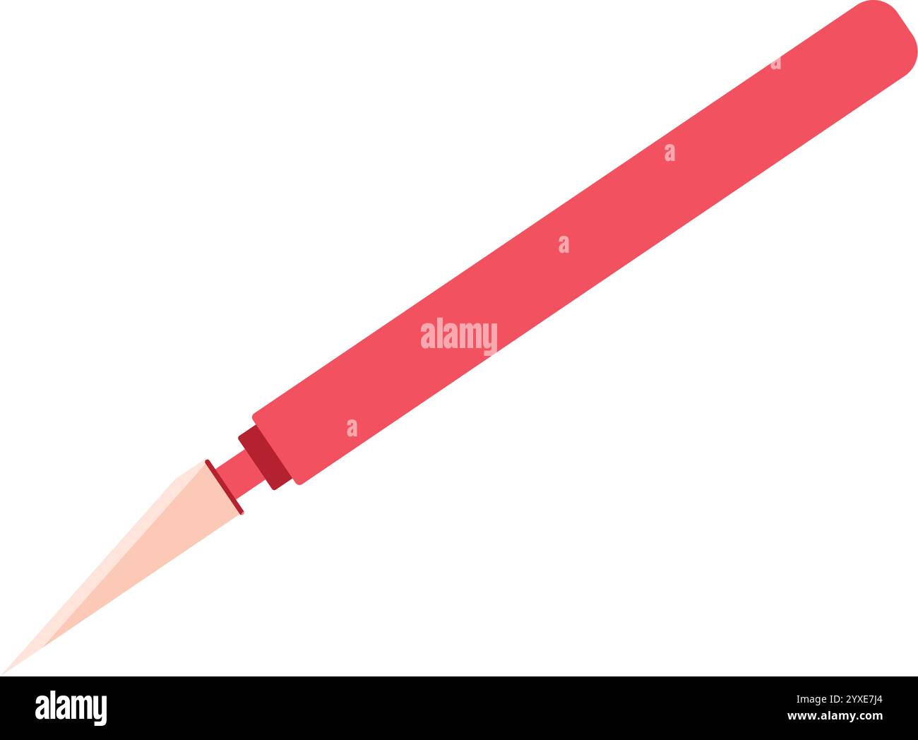 Niedliches Briefmesser Für Offene Post Stock Vektor