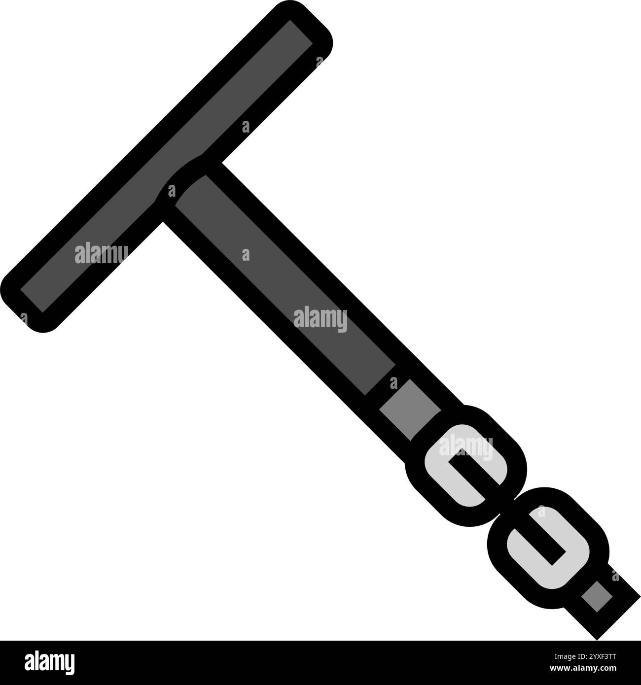 Zündkerzenschlüssel Auto Reparatur Farbe Symbol Vektor Illustration Stock Vektor