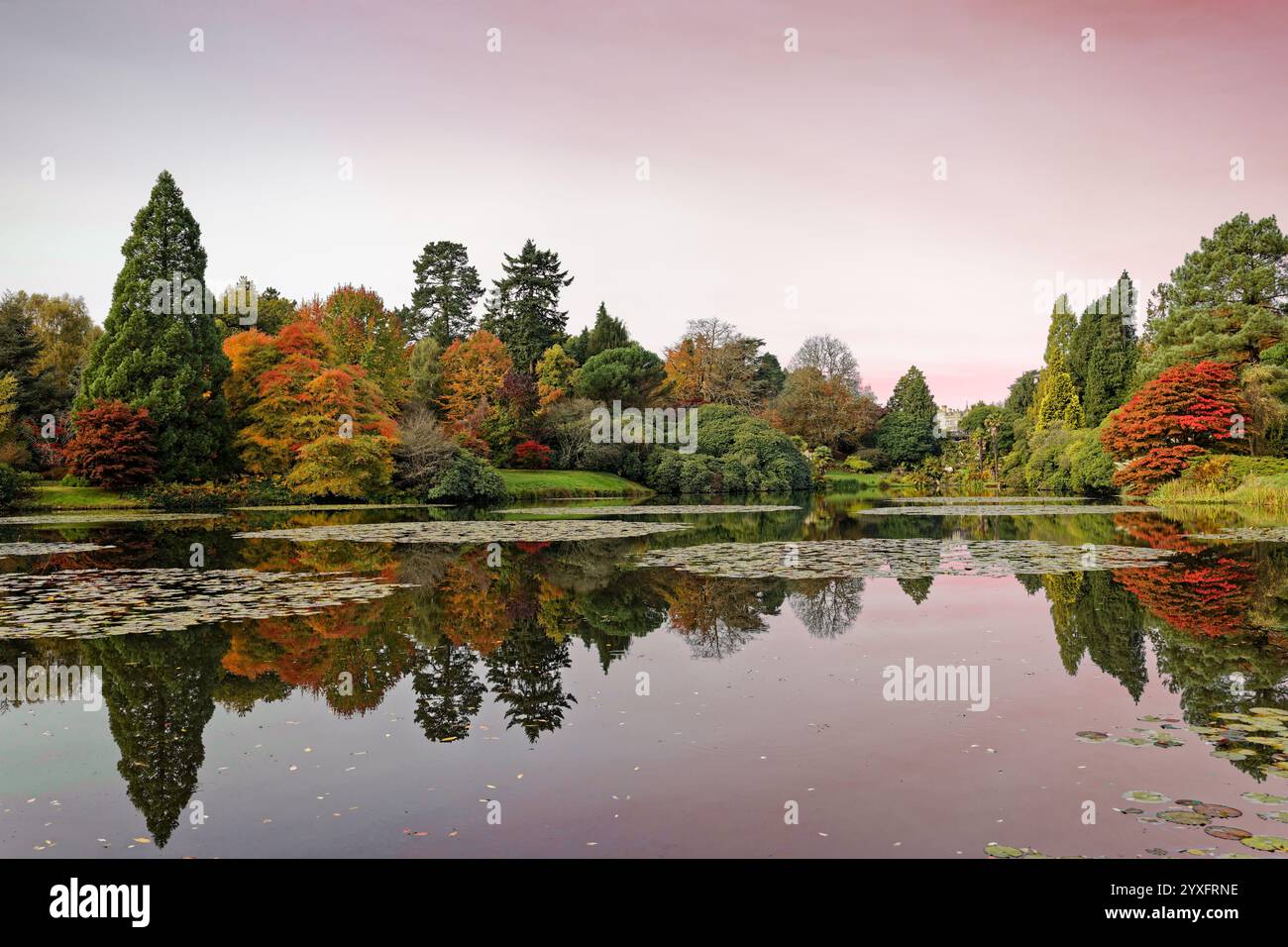 Sheffield Park Uckfield Sussex England Großbritannien Stockfoto