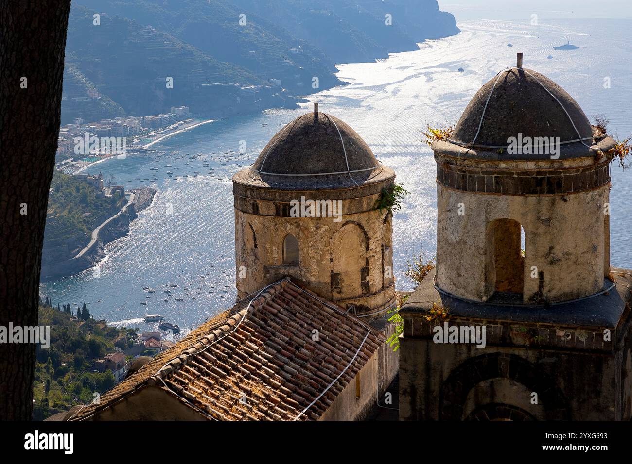 Mittelmeer, Amalfiküste, Ravello, Italien Stockfoto