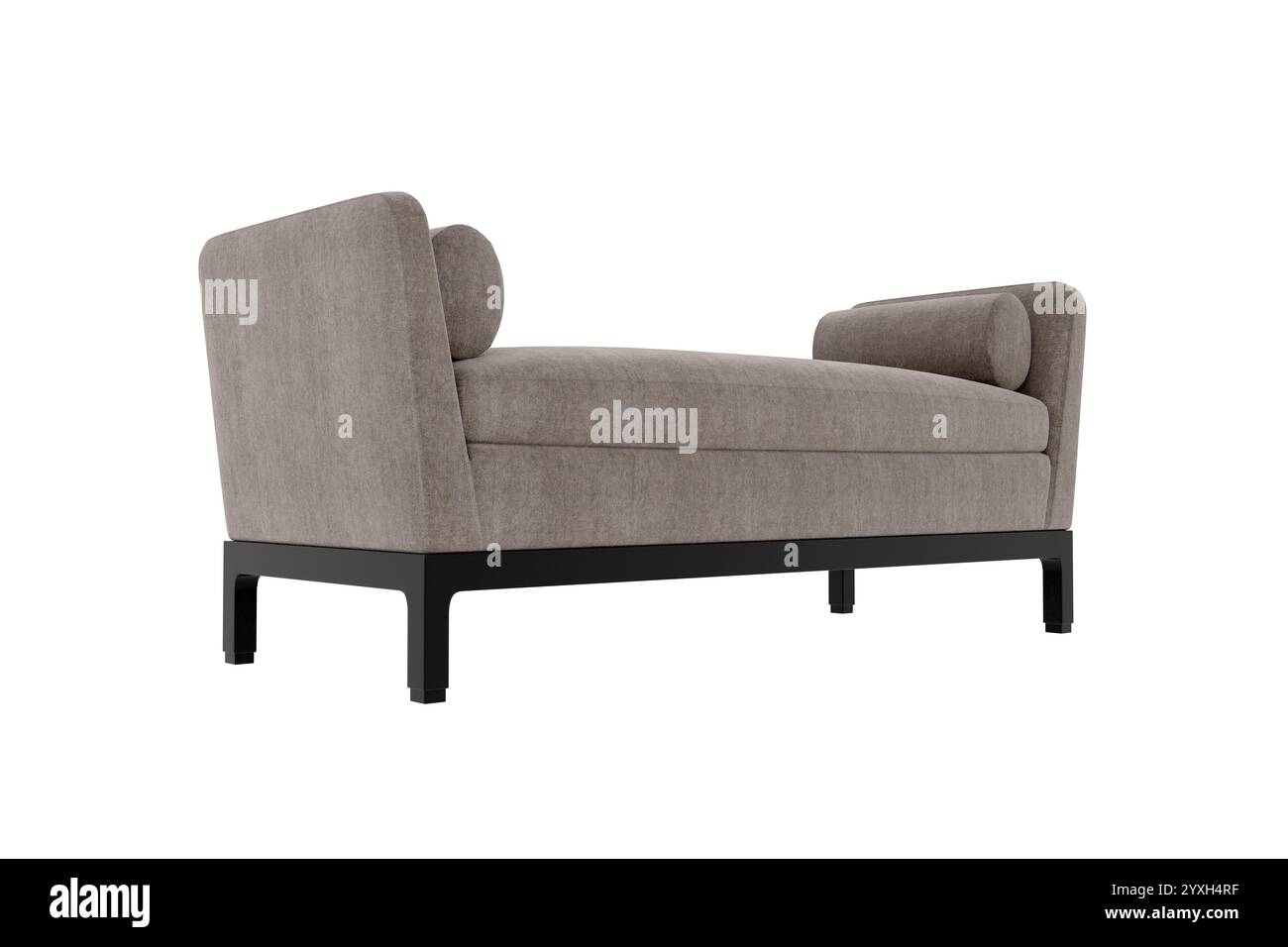 3D-Rendering des grauen Sofas Stockfoto