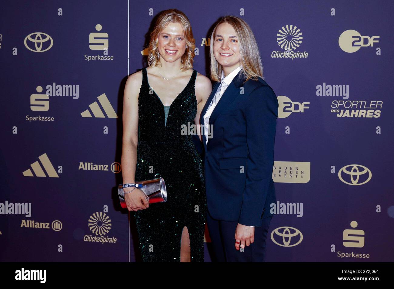 Lena Charlotte Reißner und Christina Sperlich bei der 77. Sportler des