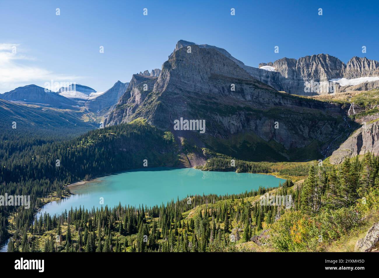 Grinnell Lake, Glacier National Park, Montana, USA Stockfoto