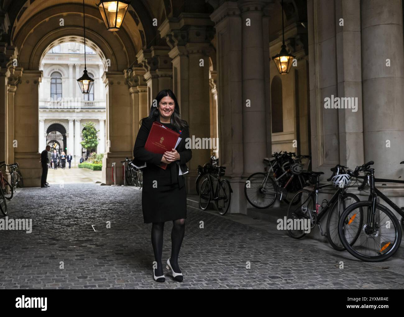 Lisa Nandy, Staatssekretärin für Kultur, Medien und Sport, Abgeordneter Wigan, Labour Party, Downing Street, London, Großbritannien Stockfoto