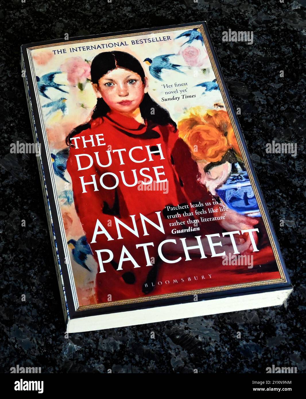 Buchumschlag. „The Dutch House“ von Ann Patchett. Stockfoto