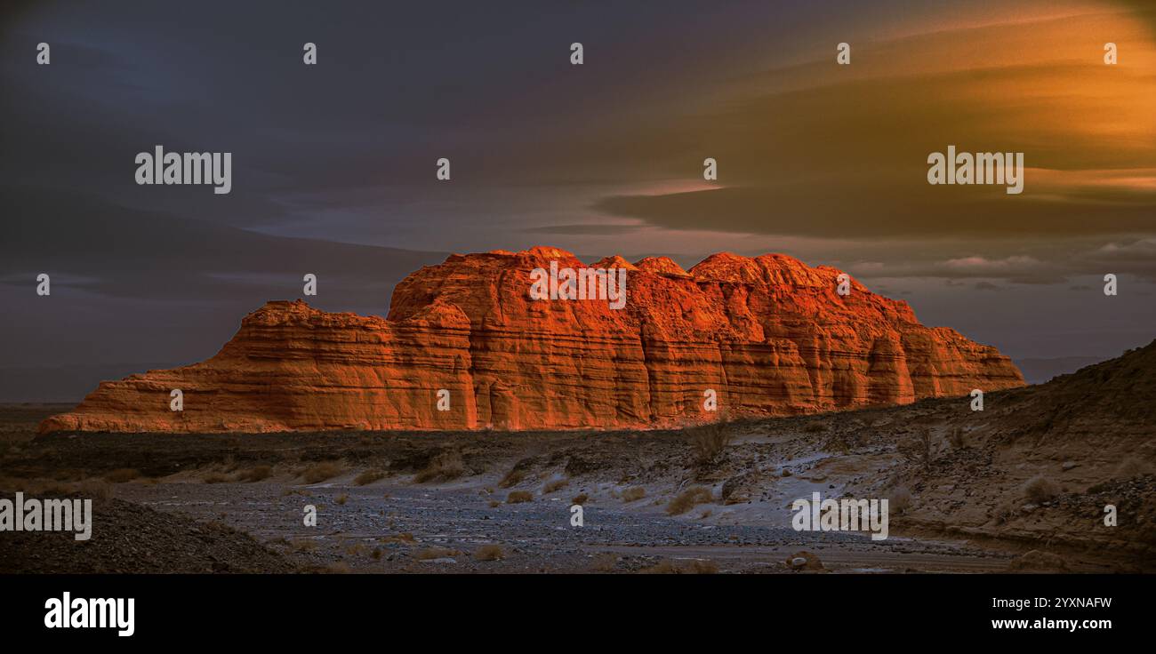 Gobi-Landschaft Stockfoto