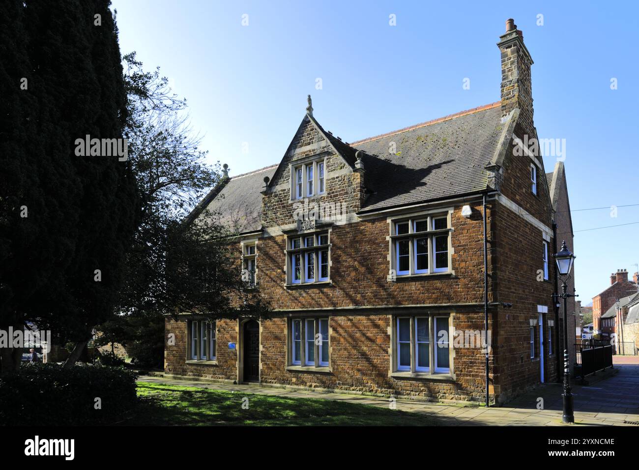Architektur in Wellingborough Town, Northamptonshire, England, Großbritannien Stockfoto