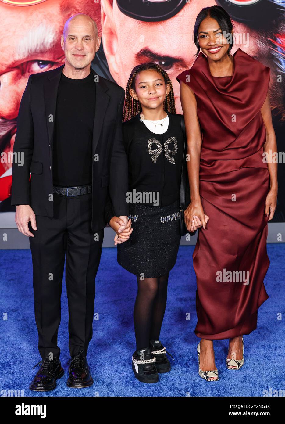 Hollywood, Usa. Dezember 2024. HOLLYWOOD, LOS ANGELES, KALIFORNIEN, USA - 16. DEZEMBER: Brian Robbins und Tracy James kommen zur Los Angeles Premiere von Paramount Pictures 'Sonic the Hedgehog 3', die am 16. Dezember 2024 im TCL Chinese Theatre IMAX in Hollywood, Los Angeles, Kalifornien, USA stattfand. (Foto: Xavier Collin/Image Press Agency) Credit: Image Press Agency/Alamy Live News Stockfoto