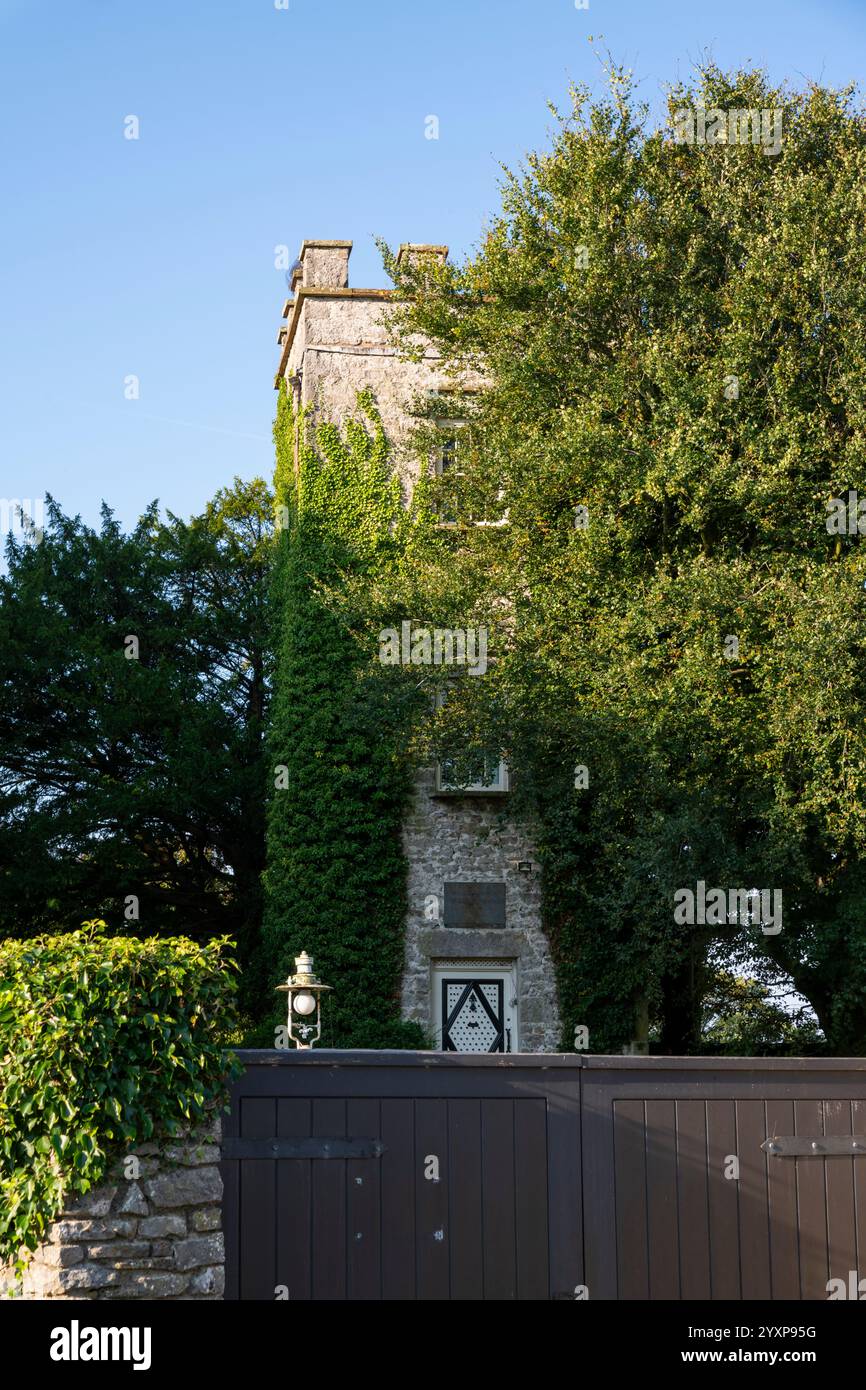 Lindeth Tower in der Nähe von Jenny Brown's Point, Silverdale, Lancashire, England. Stockfoto