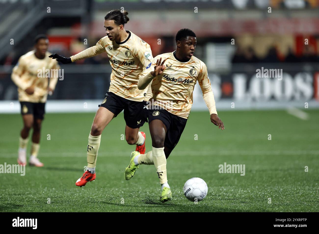 MAASTRICHT: Ibrahim Osman aus Feyenoord während des KNVB Beker-Spiels zwischen MVV Maastricht und Feyenoord Rotterdam im Stadion de Geusselt am 17. Dezember 2024 in Maastricht, Niederlande. ANP MARCEL VAN HOORN Stockfoto