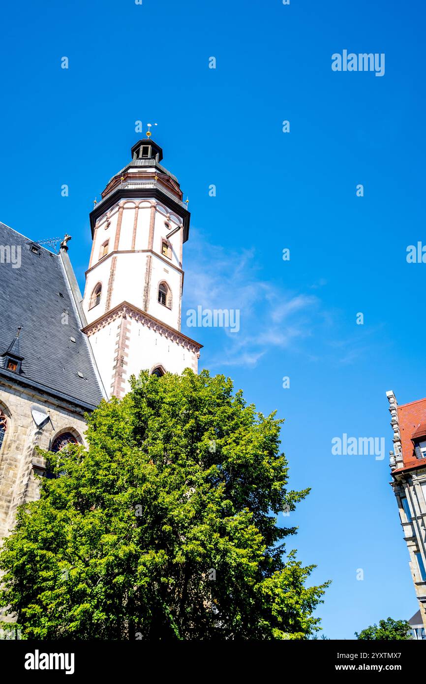St. Thomas Kirche, Leipzig, Deutschland Stockfoto