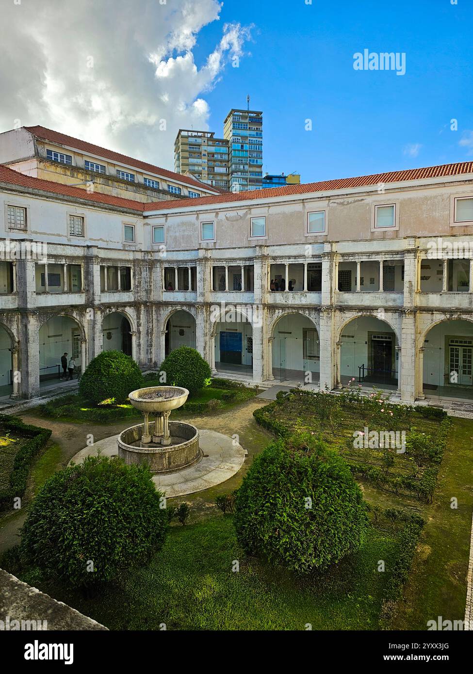 Nationales Fliesenmuseum (Museu Nacional do Azulejo) in Lissabon, Portugal Stockfoto