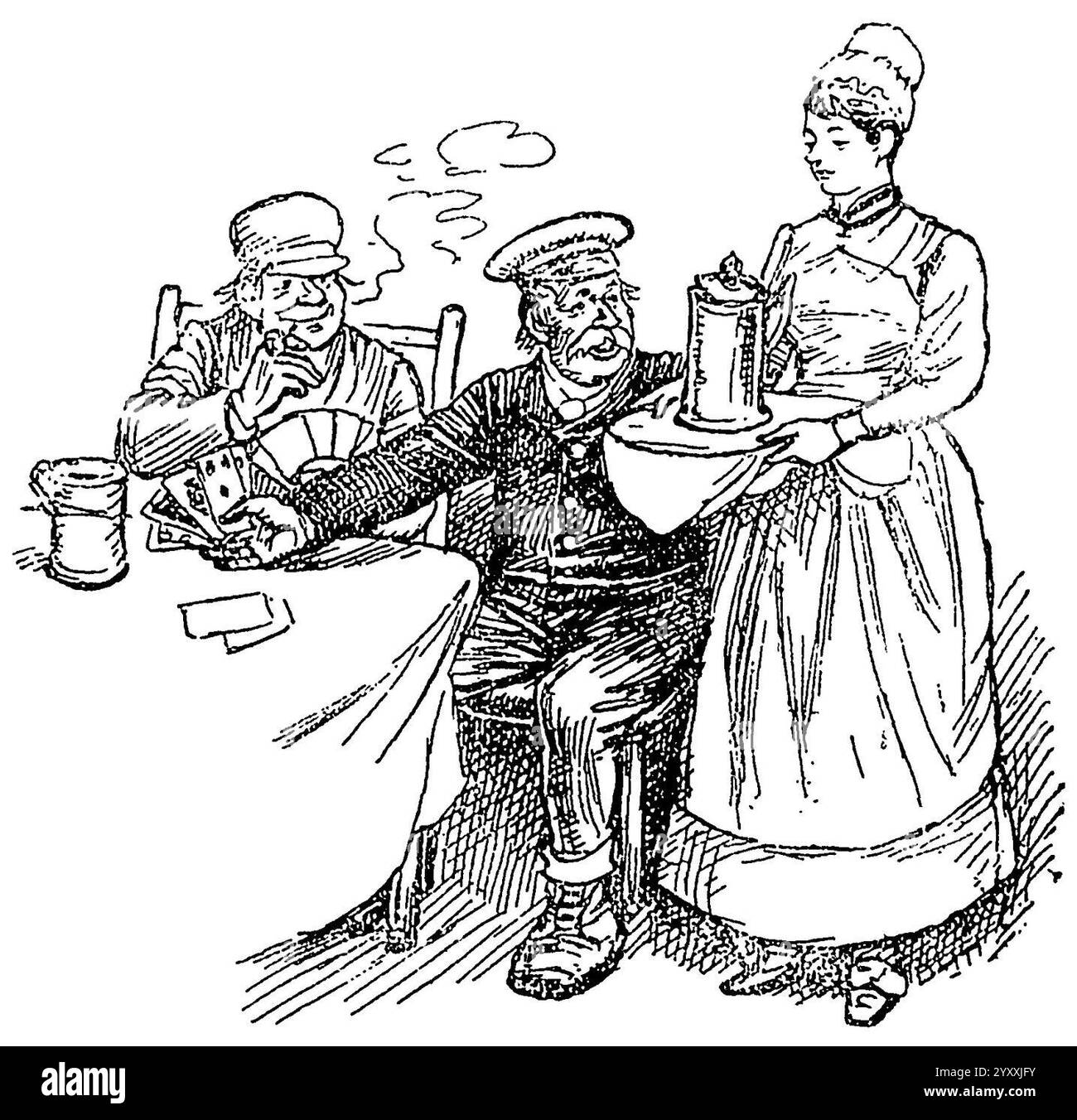 Tagebuch einer Pilgerreise - Jerome (1891) - 101. Stockfoto